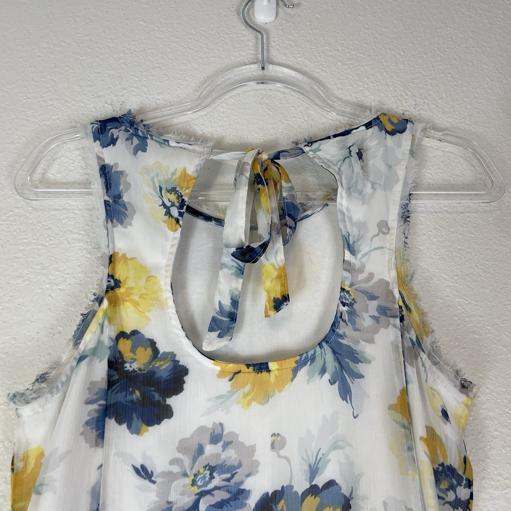 Abercrombie & Fitch Dress Sz Small Mini Shift Floral Cottage Flowy Airy Brunch S - Picture 6 of 11